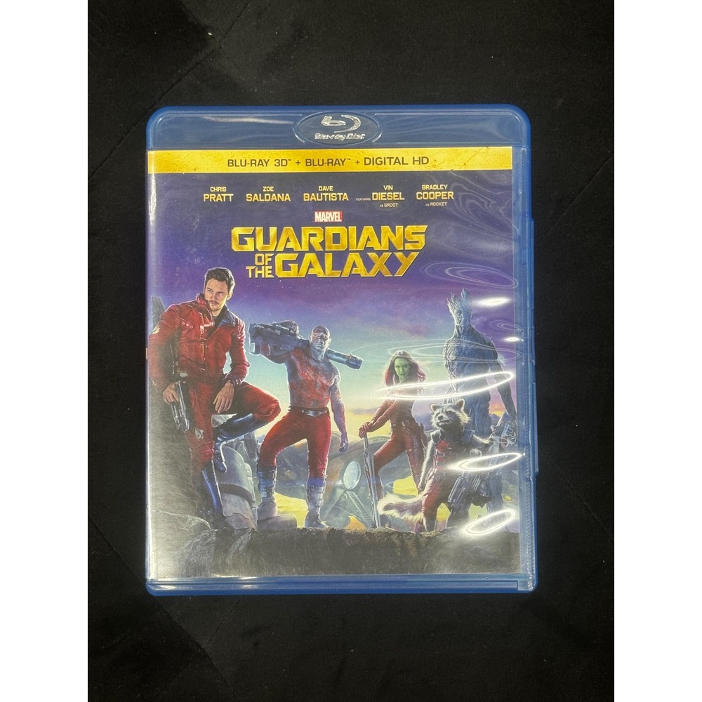 Marvel Guardians of the Galaxy Blu-ray 3D 2-Disc Set MCU Movie PG-13 2014